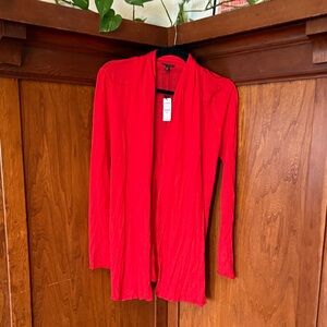 NWT Express Bold Red Women's Cardigan